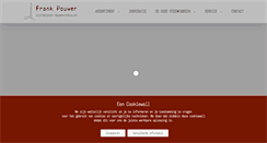 Desktop Screenshot of frankpouwer.nl